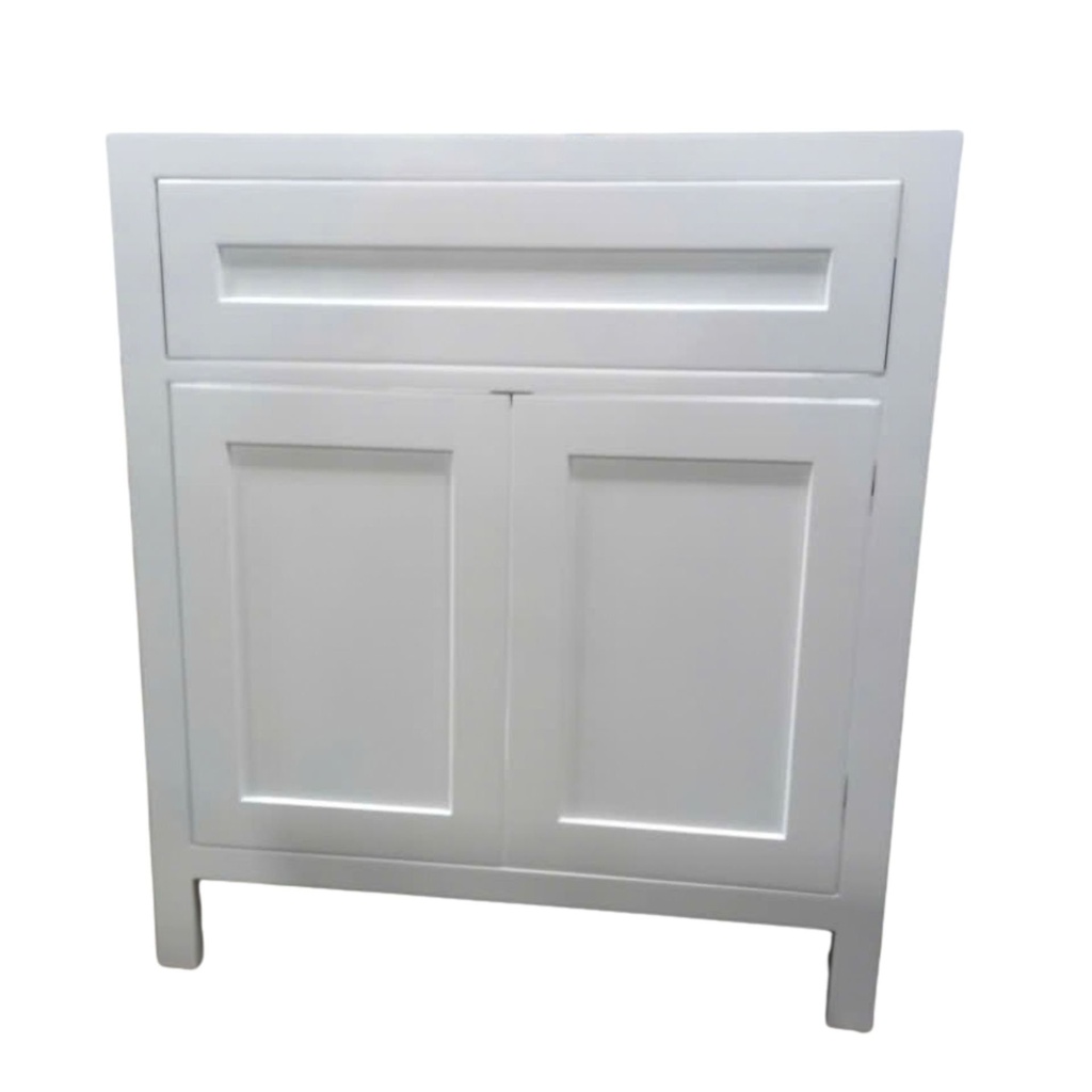 [30VKXWH01SH0012STRM] 30'' Bathroom Vanity Standing Unit Shaker 00 (White)